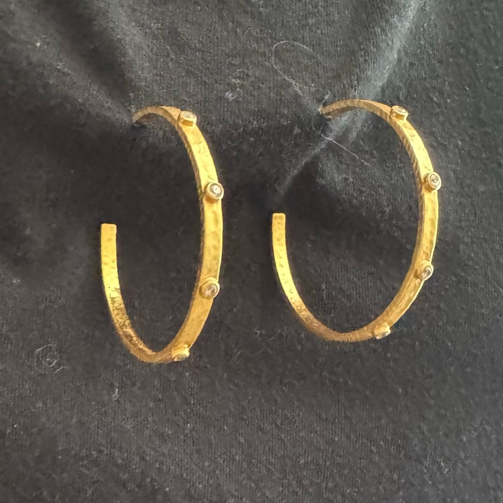 Elegant Gold Hoop Earrings